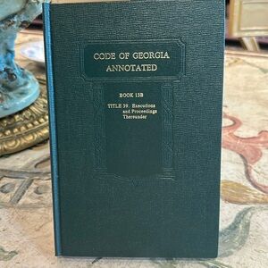 Code of Georgia Annotated. Book 13B